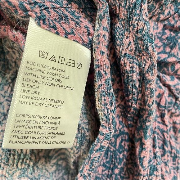 ECOTE Patterned Strappy Scoop Romper - Picture 14 of 15